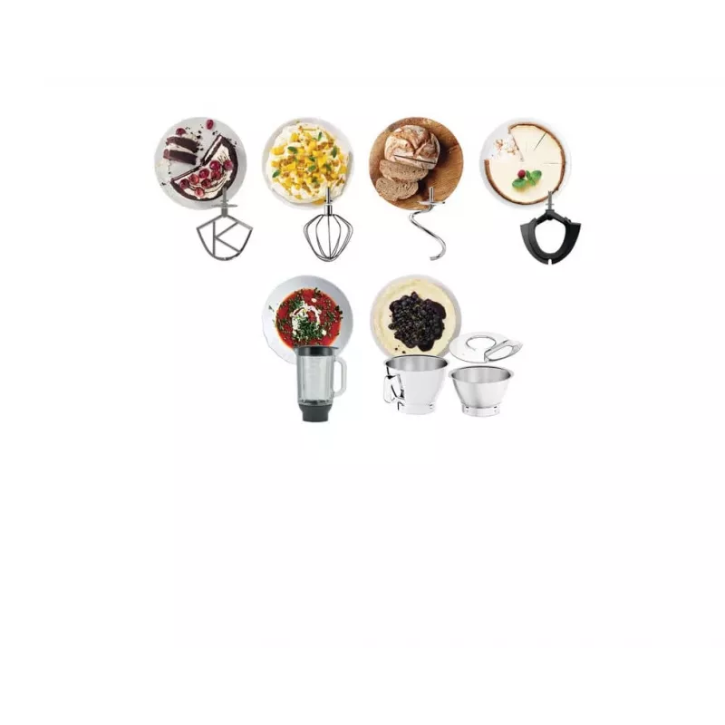 Kenwood KVC85.124SI Robot da cucina 1200 W 5 L argento bilancia integrata