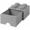 Unità a cassetto room copenhagen LEGO Brick Drawer 4, grigio, cassetto modulare per riporre