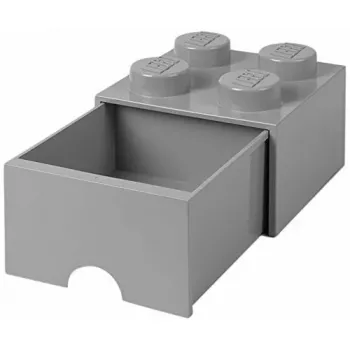 Unità a cassetto room copenhagen LEGO Brick Drawer 4, grigio, cassetto modulare per riporre