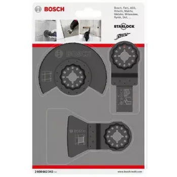 Bosch 2 608 662 342 Accessorio levigatura/smerigliatura per utensili rotativi ceramica, calcestruzzo set accessori