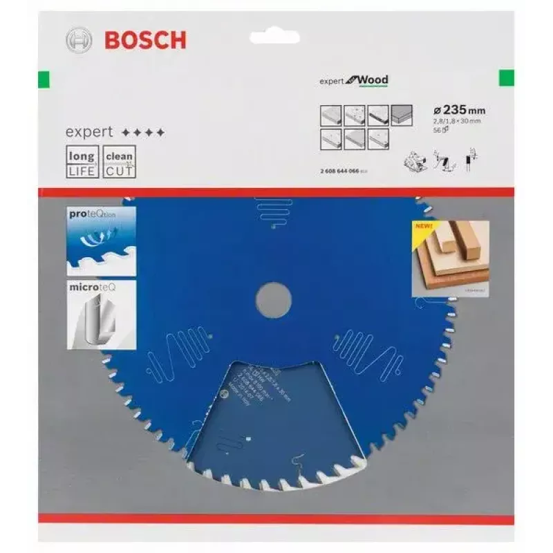 Lama per sega circolare Bosch 2 608 644 066, Ø235 mm, 1 pz.