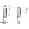 Lama per sega circolare Bosch 2 608 641 195 13 cm diametro foro 2 cm