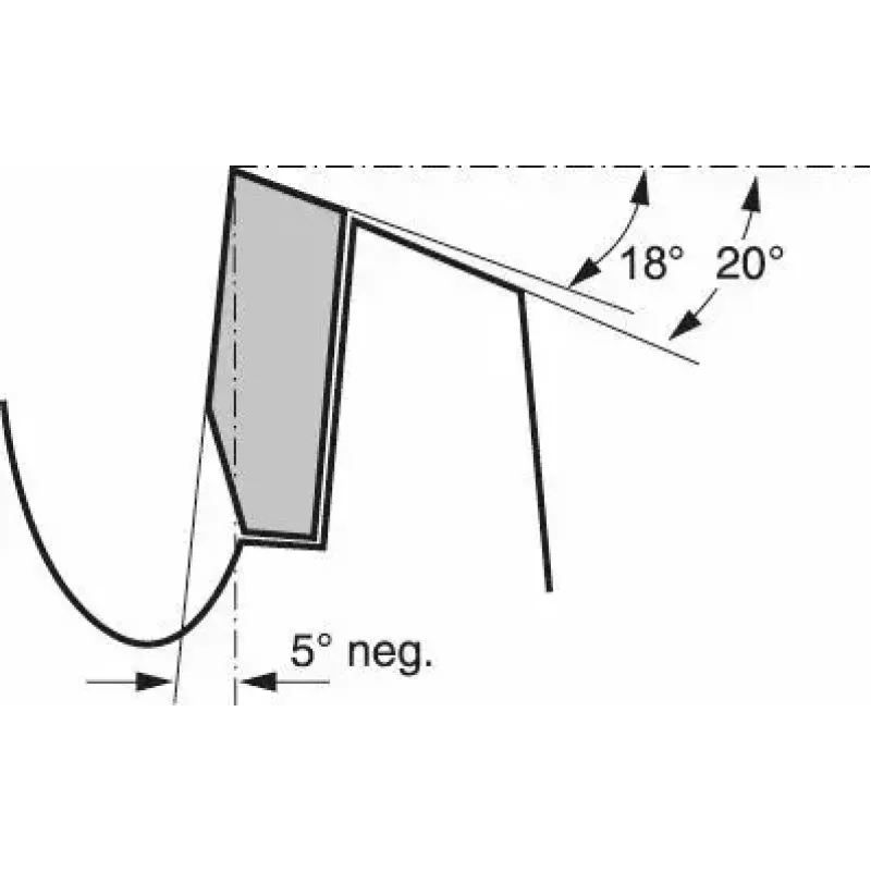 Lama per sega circolare Bosch 2 608 641 195 13 cm diametro foro 2 cm