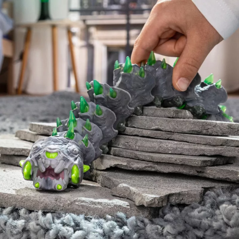 Schleich Steinwurm modello 70853, figura giocattolo, plastica, multicolore, per bambini dai 7 anni