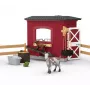 schleich FARM WORLD stalla delle capre, fattoria, fattoria, animali della fattoria/giocattolo della fattoria, 3 anni, multicolore