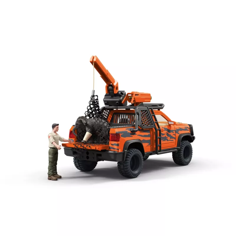 Set di gioco Schleich Off-Road Adventure nella giungla — tema giungla, figure in plastica, età 3–8