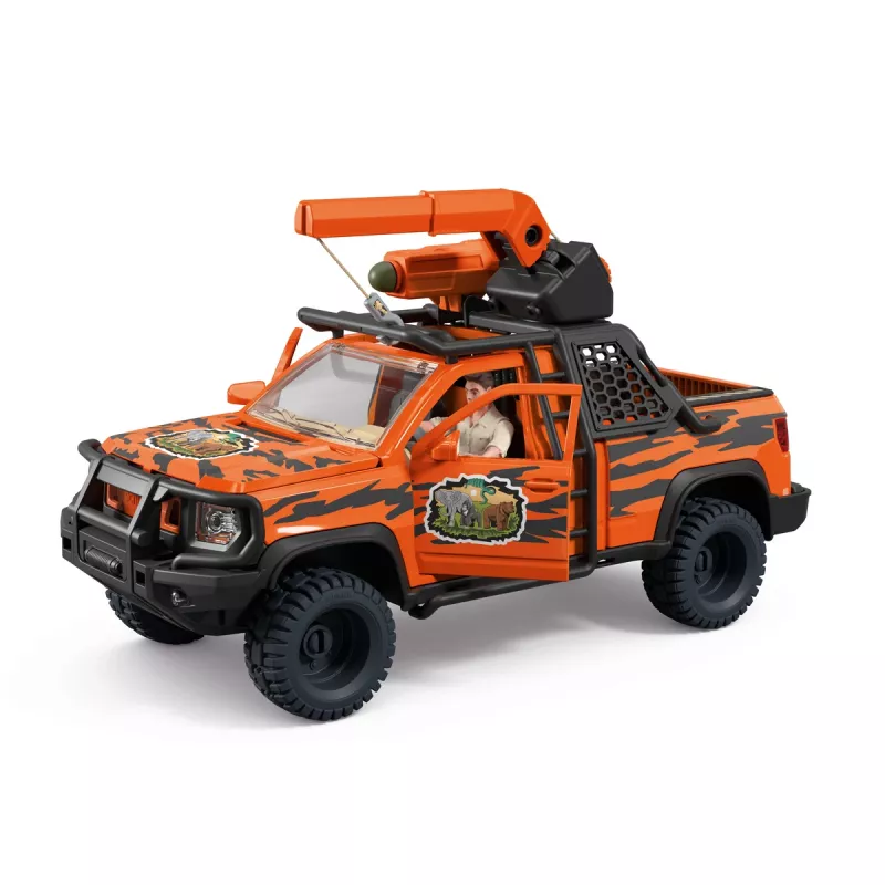 Set di gioco Schleich Off-Road Adventure nella giungla — tema giungla, figure in plastica, età 3–8