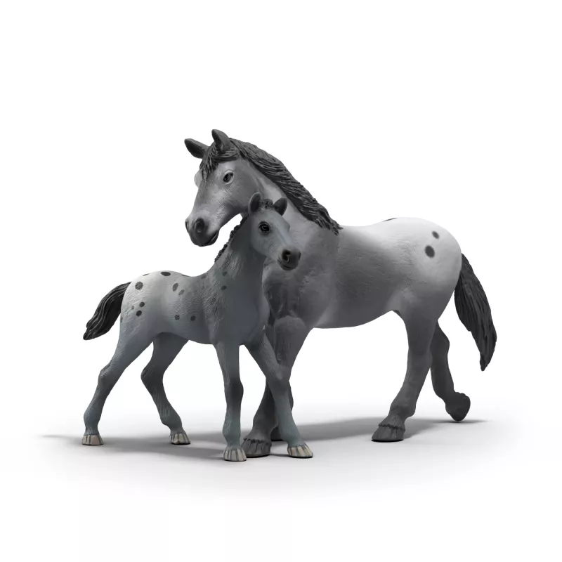 Schleich Lisas allenamento da torneo set di gioco cavallo, figure in plastica, multicolore, età 5–12