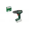 Bosch UniversalDrill 18V 06039D4000 trapano avvitatore a batteria, 40 Nm, 1450 giri/min, a 2 velocità, mandrino autoserrante, senza batteria e caricabatterie, verde/nero