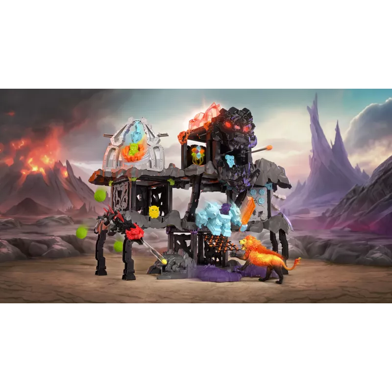 schleich ELDRADOR CREATURES MasterCave: Smashrador, azione/avventura, 7 anni, multicolore, plastica