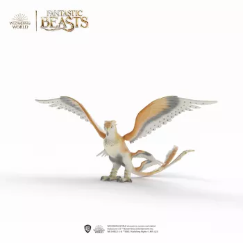 Schleich Wizarding World Animali Fantastici uccello del tuono figura da gioco, riproduzione realistica, figura da collezione