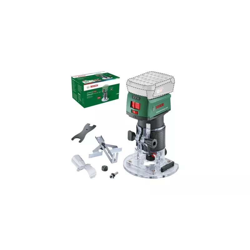 Bosch AdvancedTrimRouter 18V-8 fresatrice rifilatrice a batteria, senza batteria e caricabatterie