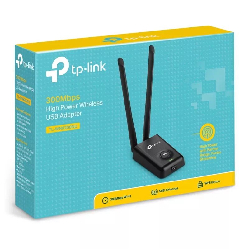 TP-Link TL-WN8200ND scheda di rete WLAN 300 Mbit/s