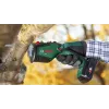 Seghetto da potatura a batteria Bosch Keo 18V, 2,0 Ah, verde/nero