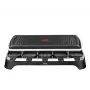 Tefal RE4588 grill raclette 10 persone 1350 W nero, acciaio inox