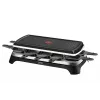 Tefal RE4588 grill raclette 10 persone 1350 W nero, acciaio inox