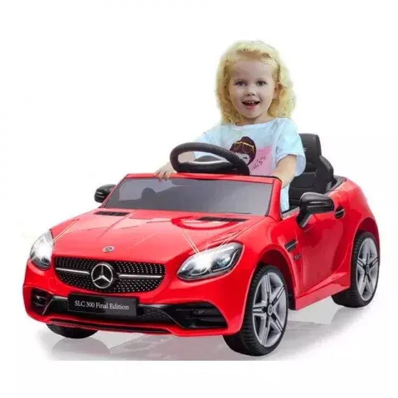 Auto a pedali Jamara Mercedes-Benz SLC a batteria 12V rossa