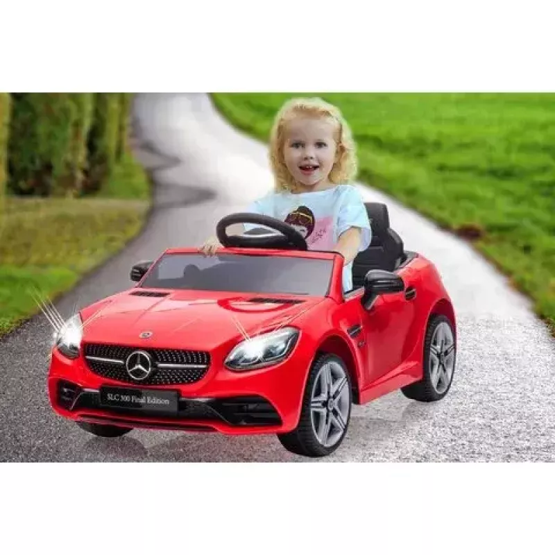 Auto a pedali Jamara Mercedes-Benz SLC a batteria 12V rossa