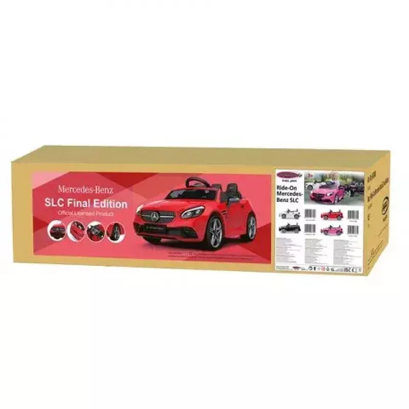 Auto a pedali Jamara Mercedes-Benz SLC a batteria 12V rossa