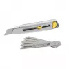 Taglierino a lama spezzabile Stanley Interlock 18 mm