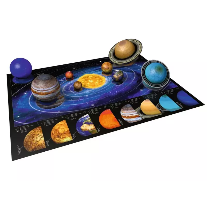 Puzzle 3D Ravensburger sistema planetario