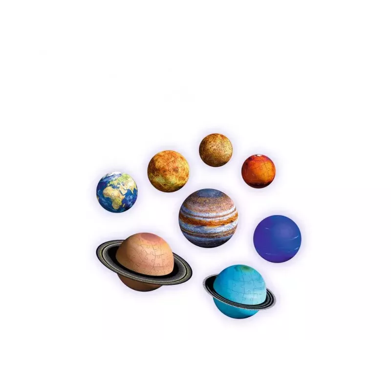 Puzzle 3D Ravensburger sistema planetario