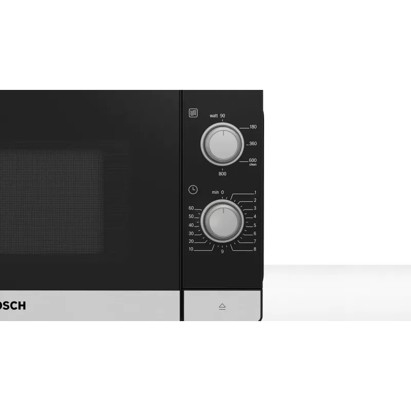 Bosch Serie 2 FFL020MS2 microonde nero, acciaio inox microonde solo da piano di lavoro 20 l 800 W