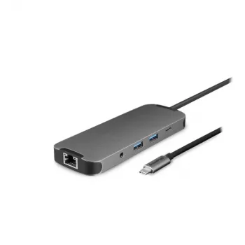 Docking station Chieftec DSC-901 USB Type-C grigio 134 mm 49 mm 15 mm 89,3 g