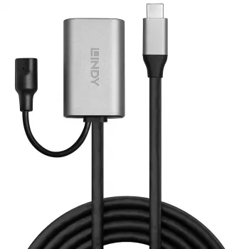Lindy 5m USB 3.2 Gen 1 C/A Active Extension, 5 m, USB C, USB A, USB 3.2 Gen 1 (3.1 Gen 1), argento