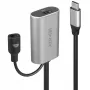Lindy 5m USB 3.2 Gen 1 C/C Active Extension, 5 m, USB C, USB C, USB 3.2 Gen 1 (3.1 Gen 1), 5 Gbit/s, nero
