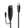 Lindy 43156 cavo di prolunga attivo USB 3.0, USB-A maschio a USB-A femmina, 10 m, USB 3.2 Gen 1, 5 Gbit/s, nero