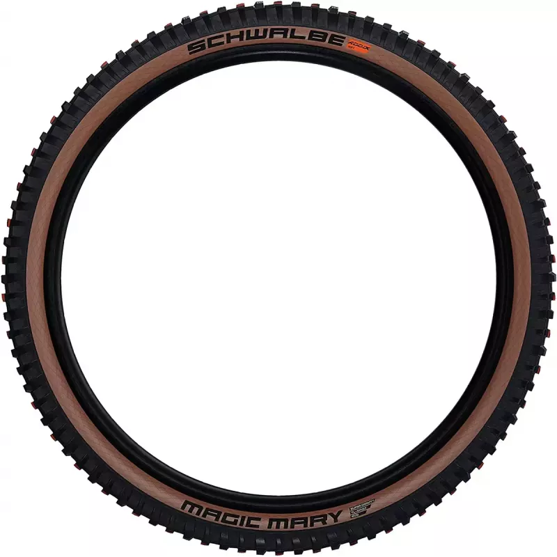 Pneumatico bici Schwalbe Magic Mary Super Gravity — nero/bronzo