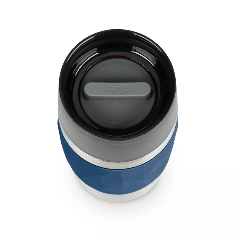 EMSA Travel Mug Compact 300 ml blu, acciaio inossidabile