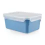 EMSA Clip & Close contenitore rettangolare 2,2 L blu 1 pz.