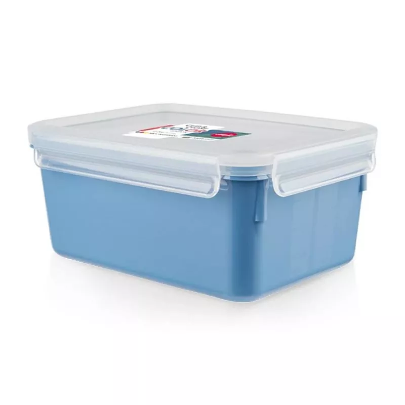 EMSA Clip & Close contenitore rettangolare 2,2 L blu 1 pz.