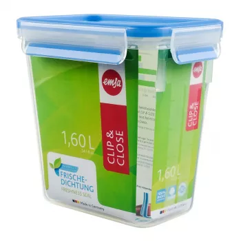 EMSA 508543 Contenitore per alimenti scatola rettangolare 1,5 l trasparente 1 pezzo