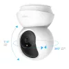 TP-Link Tapo Telecamera Wi-Fi per la sicurezza domestica con rotazione e inclinazione