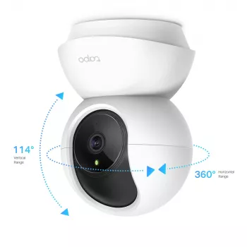 TP-Link Tapo Telecamera Wi-Fi per la sicurezza domestica con rotazione e inclinazione
