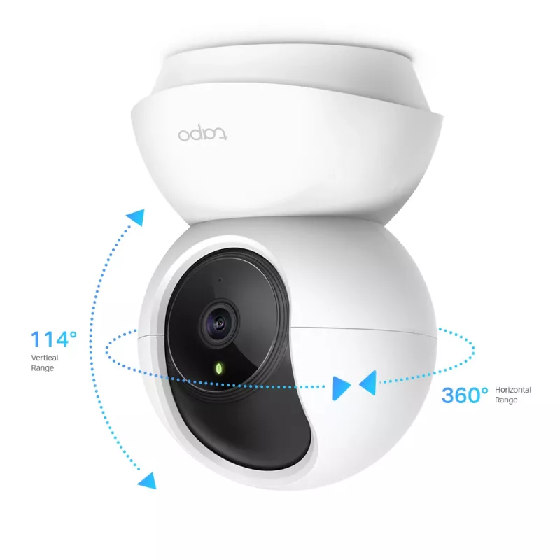 TP-Link Tapo Telecamera Wi-Fi per la sicurezza domestica con rotazione e inclinazione
