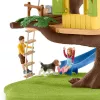 Set di gioco Schleich FARM WORLD casa sull'albero delle avventure
