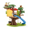 Set di gioco Schleich FARM WORLD casa sull'albero delle avventure