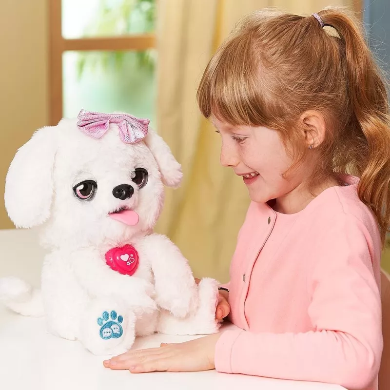 Peluche VTech Schlecki il cucciolo coccoloso — peluche interattivo di VTech