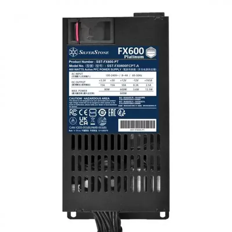 Alimentatore Silverstone FX600 Platinum 600 W