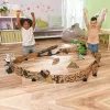 Set pista da corsa giocattolo VTech Car-Board Racers Dino Adventure Set, pista