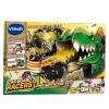 Set pista da corsa giocattolo VTech Car-Board Racers Dino Adventure Set, pista
