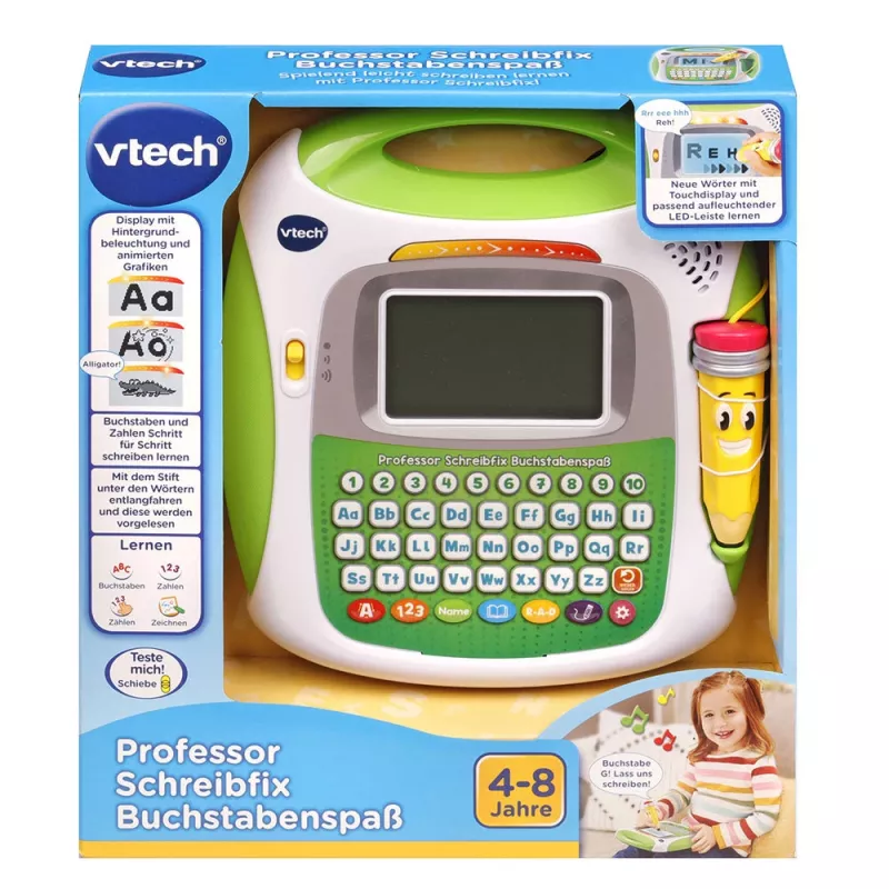 VTech 617004, 4 anni, batterie necessarie, AA, verde, bianco
