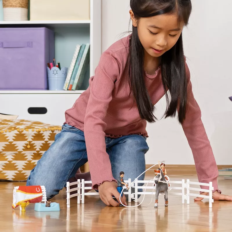 Set da gioco Schleich HORSE CLUB set di volteggio di Mia