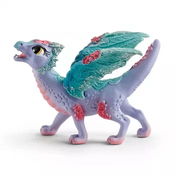 Personaggio Schleich BAYALA madre drago dei fiori e piccolo