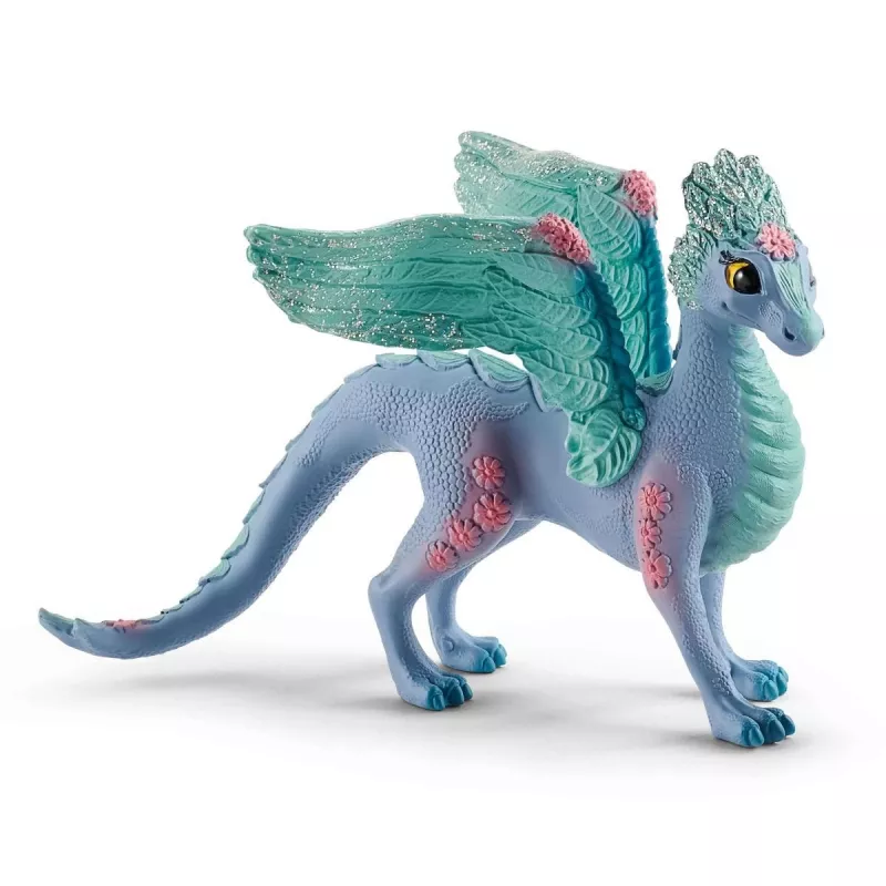 Personaggio Schleich BAYALA madre drago dei fiori e piccolo