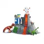 Schleich dinosauro campo base della spedizione al vulcano multicolore 42564